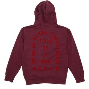 I Feel Like Pablo Pullover Hoodie Heather Burgundy